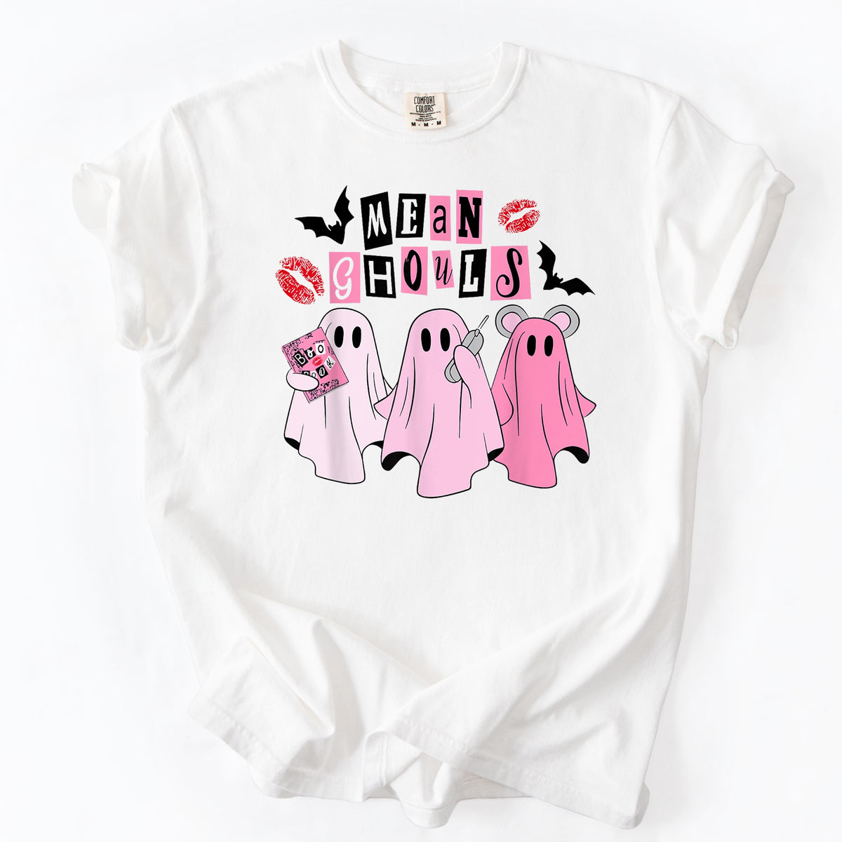 Mean Ghouls Halloween -  Adult Comfort Colors T-Shirt 