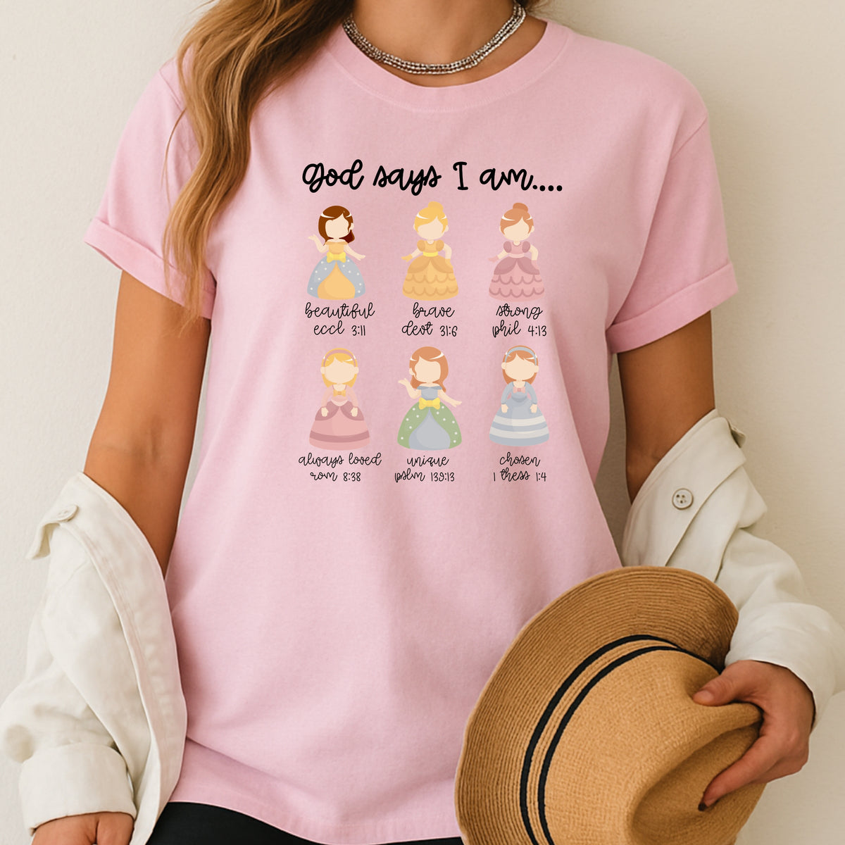 God Says I Am - Adult Softstyle T-Shirt