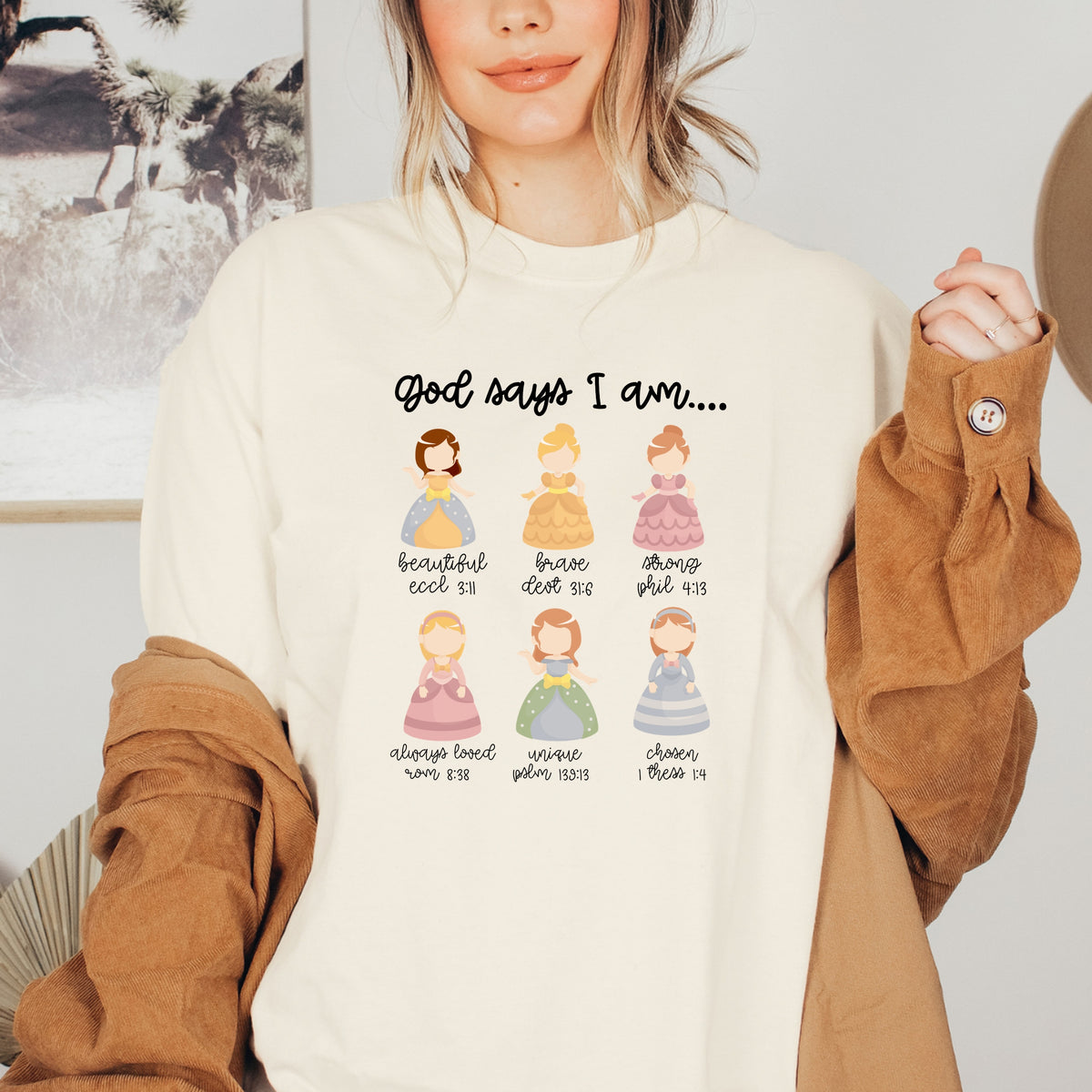 God Says I Am - Adult Softstyle T-Shirt