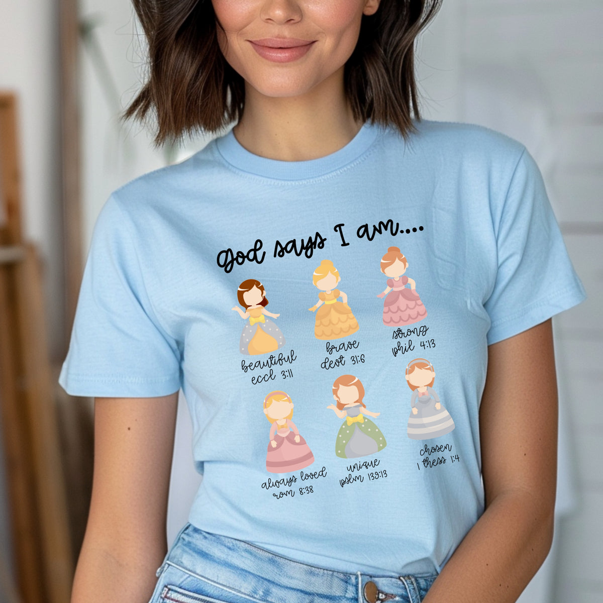 God Says I Am - Adult Softstyle T-Shirt