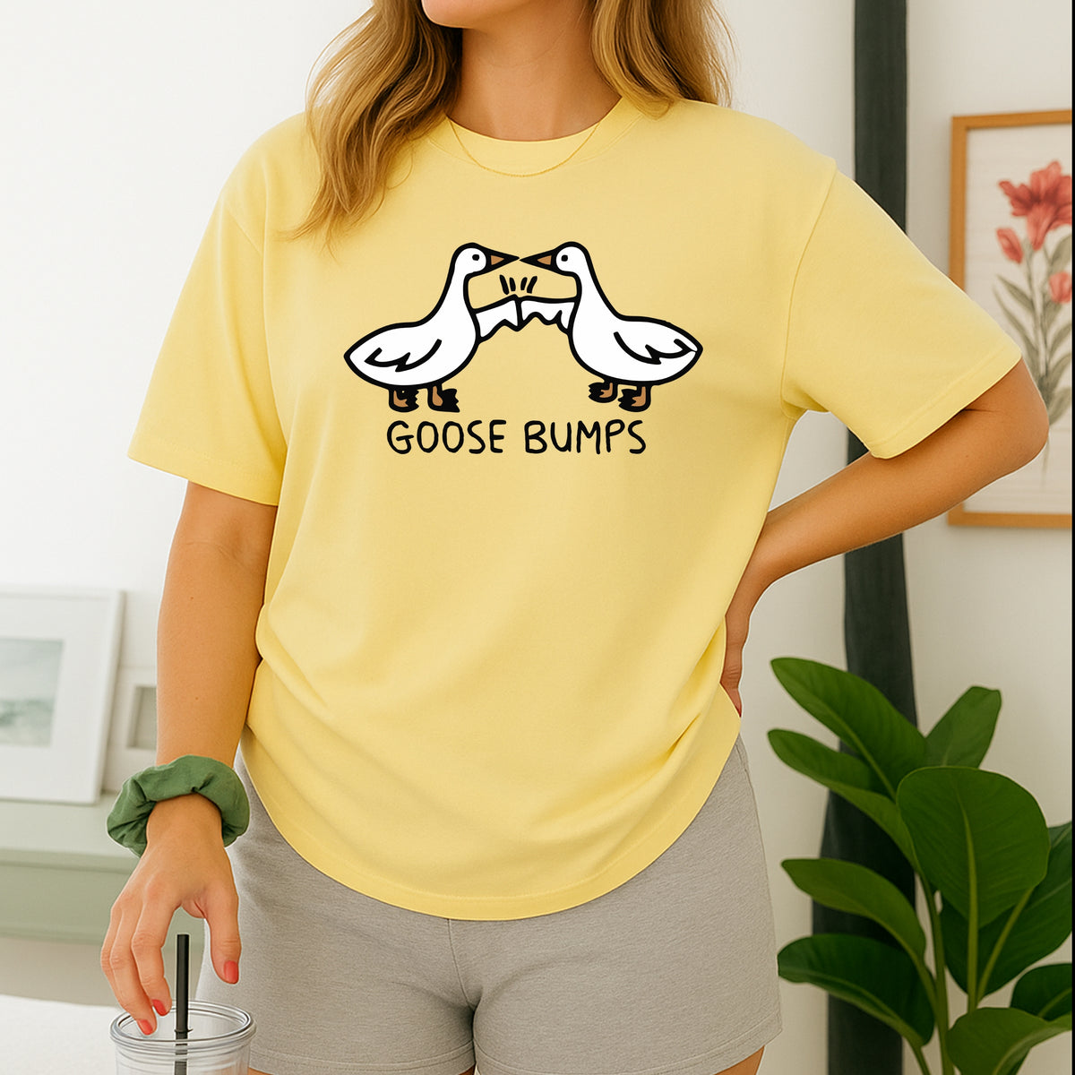 Goose Bumps - Unisex Comfort Colors Garment-Dyed Heavyweight T-Shirt