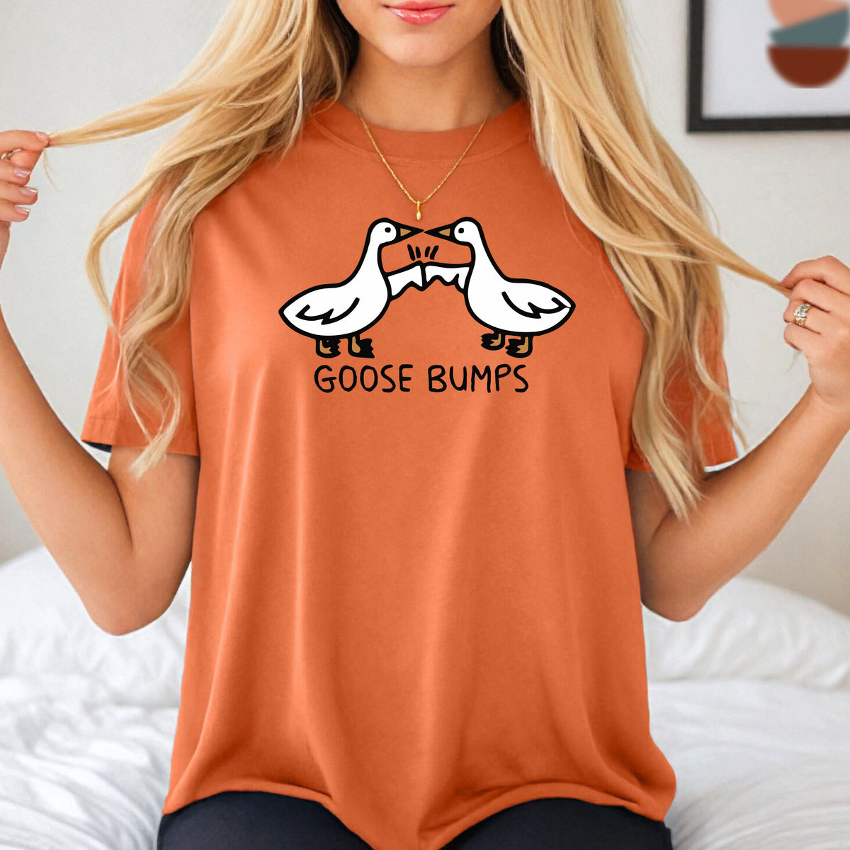 Goose Bumps - Unisex Comfort Colors Garment-Dyed Heavyweight T-Shirt
