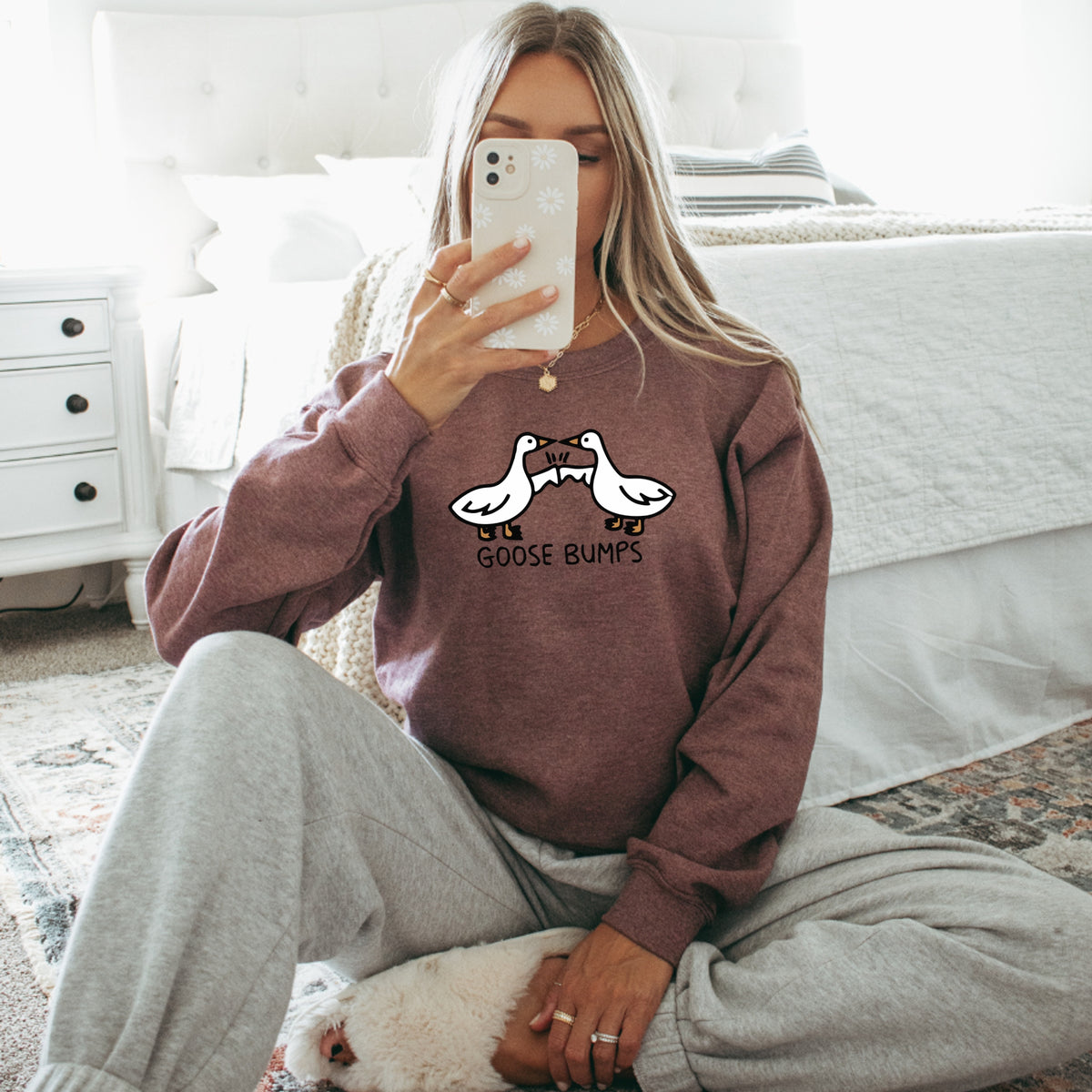 Goose Bumps - Adult Crewneck Sweatshirt