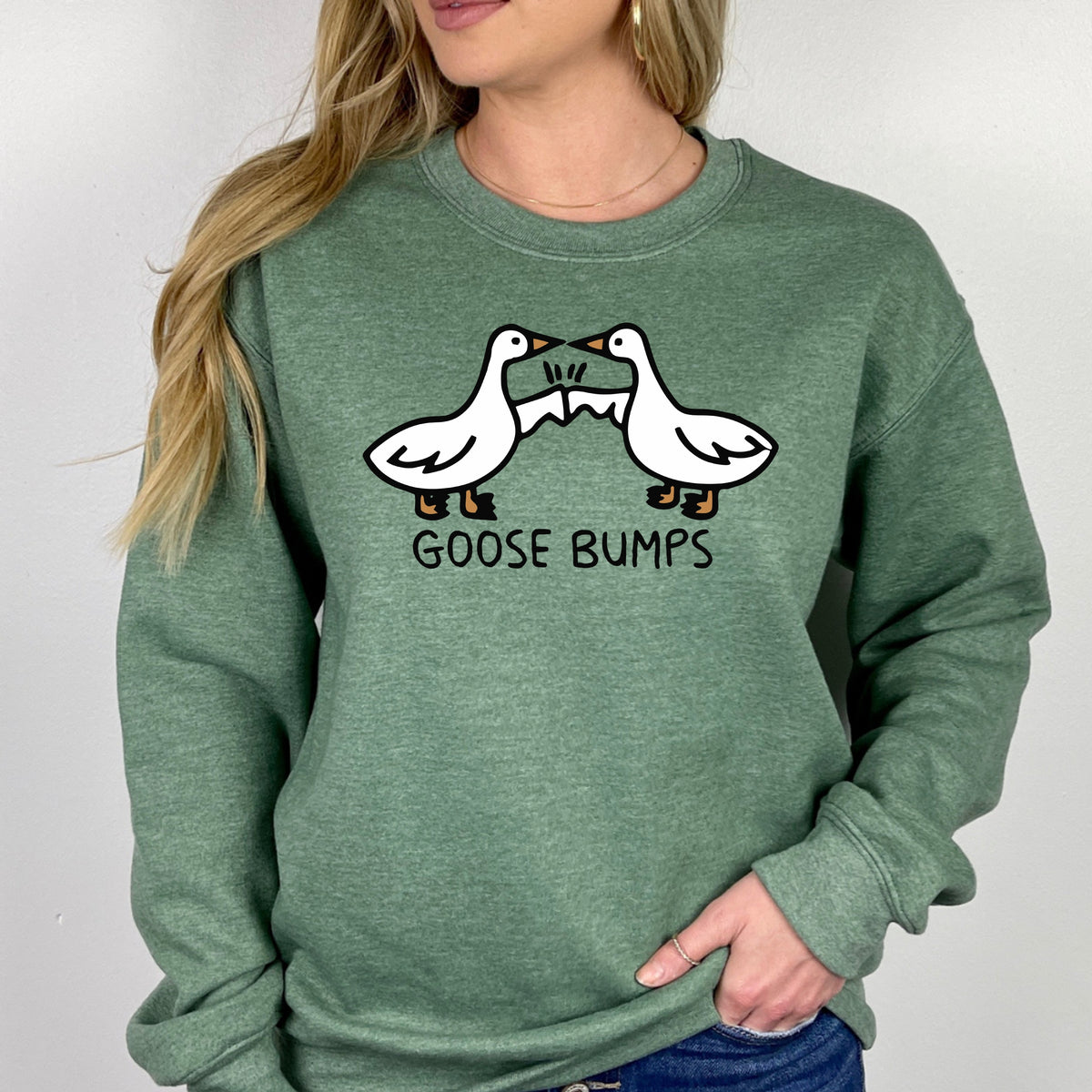 Goose Bumps - Adult Crewneck Sweatshirt