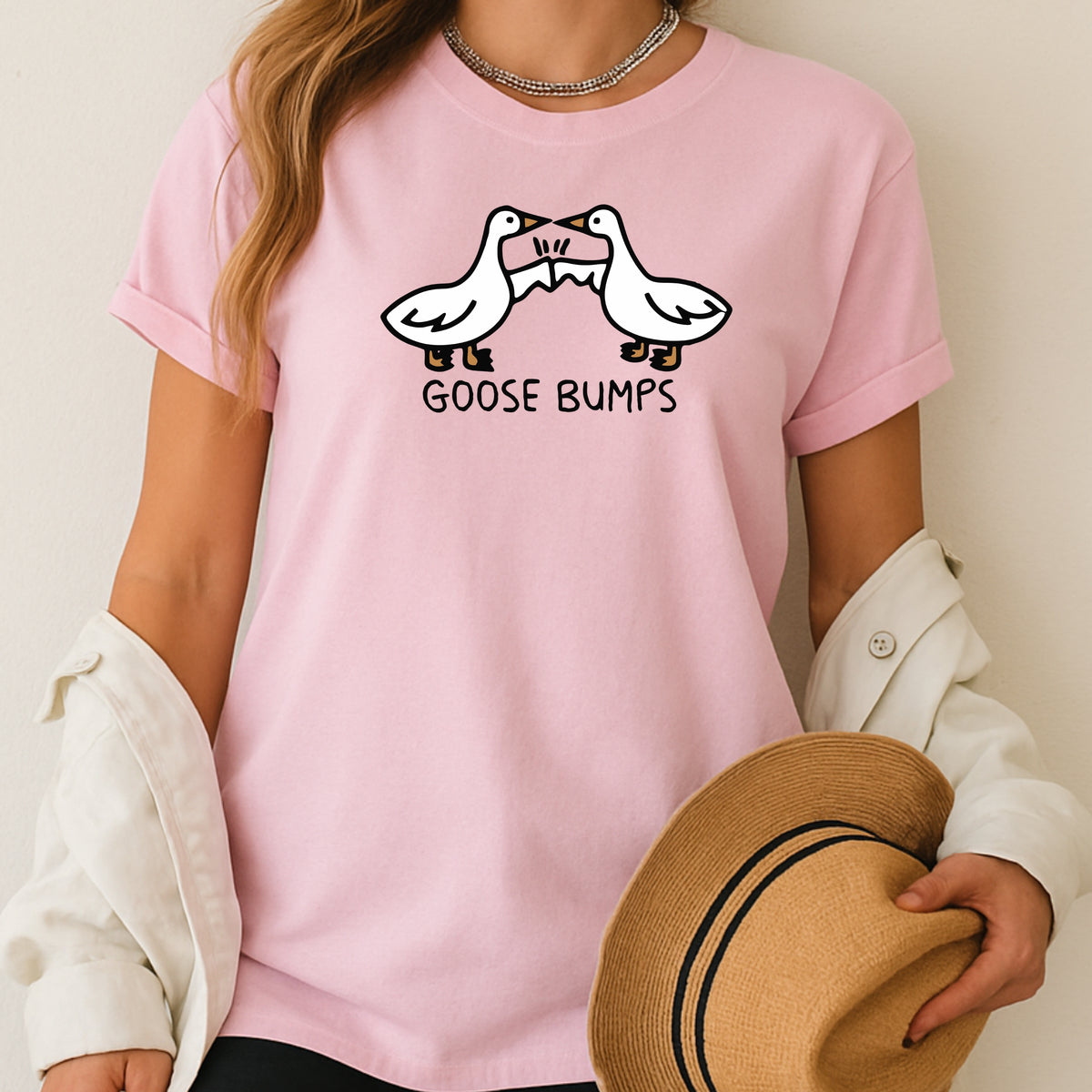 Goose Bumps - Adult Softstyle T-Shirt