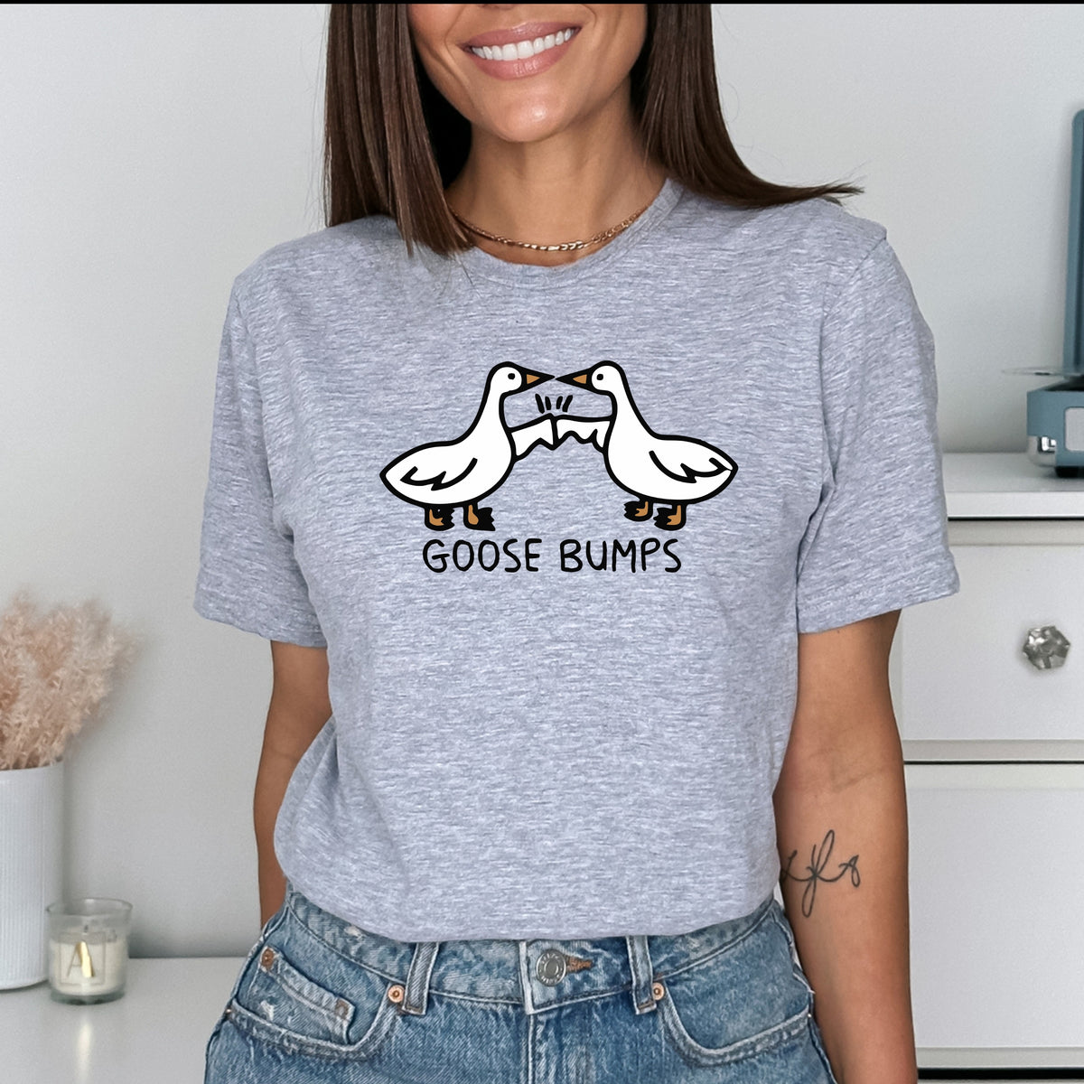 Goose Bumps - Adult Softstyle T-Shirt