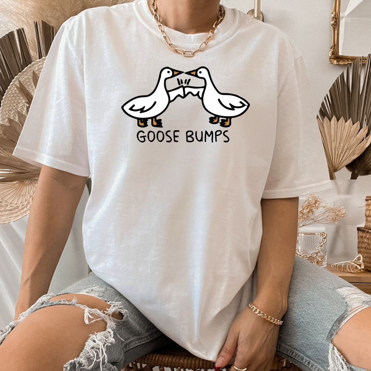 Goose Bumps - Adult Softstyle T-Shirt