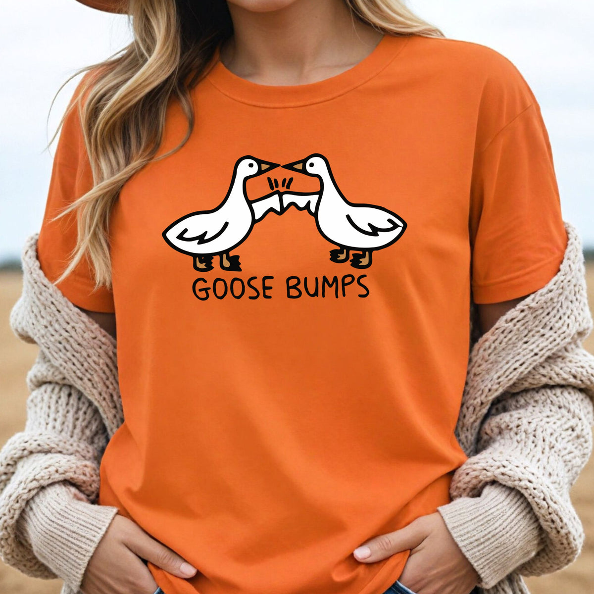 Goose Bumps - Adult Softstyle T-Shirt