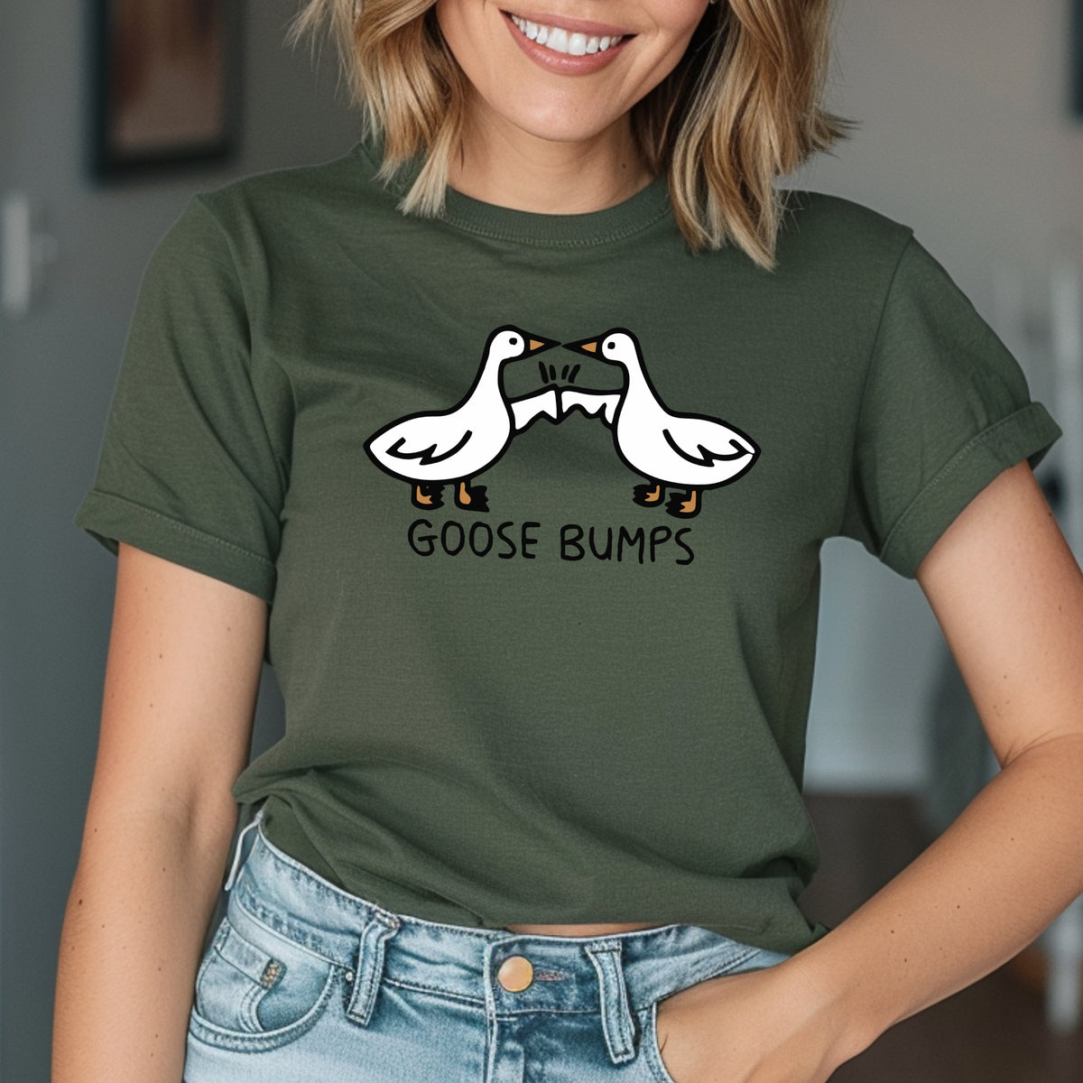 Goose Bumps - Adult Softstyle T-Shirt