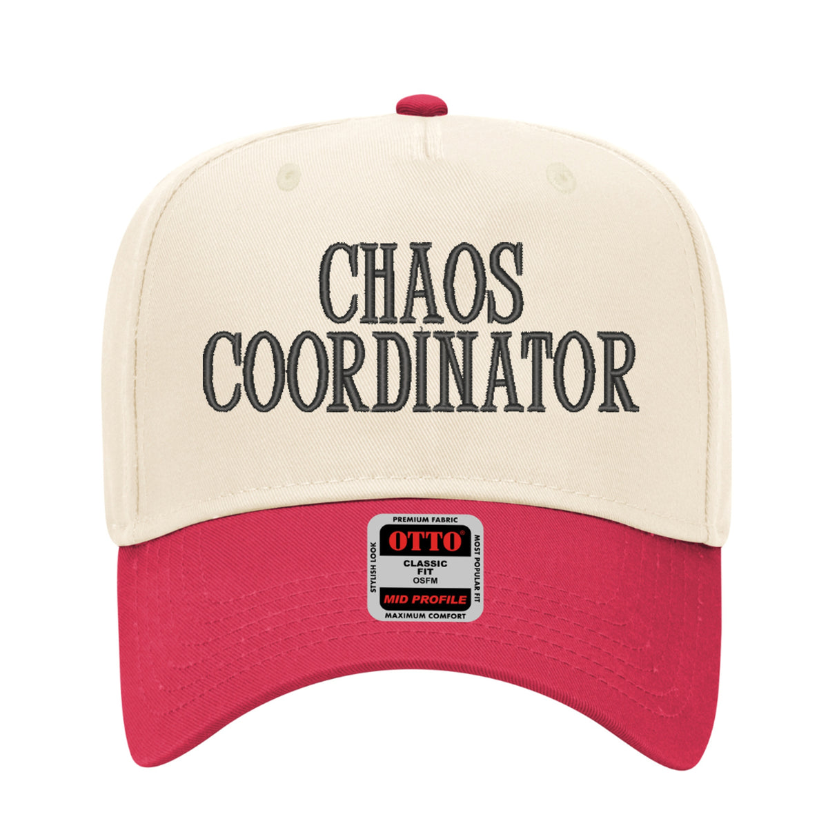 Chaos Coordinator Embroidered Hat - Trucker Hat