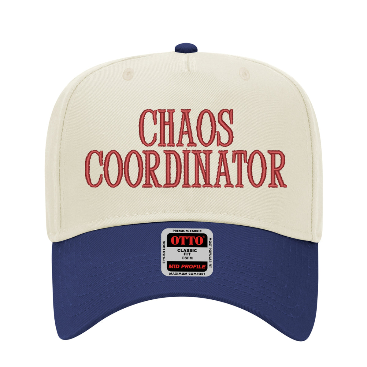 Chaos Coordinator Embroidered Hat - Trucker Hat