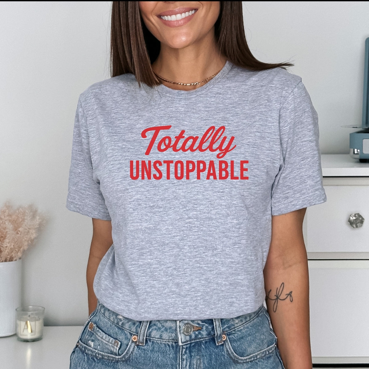 Imperial The Label Totally Unstoppable Printed Softstyle T-Shirt