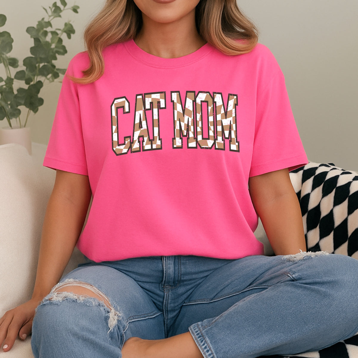 Cat Mom - Comfort Colors T-Shirt 