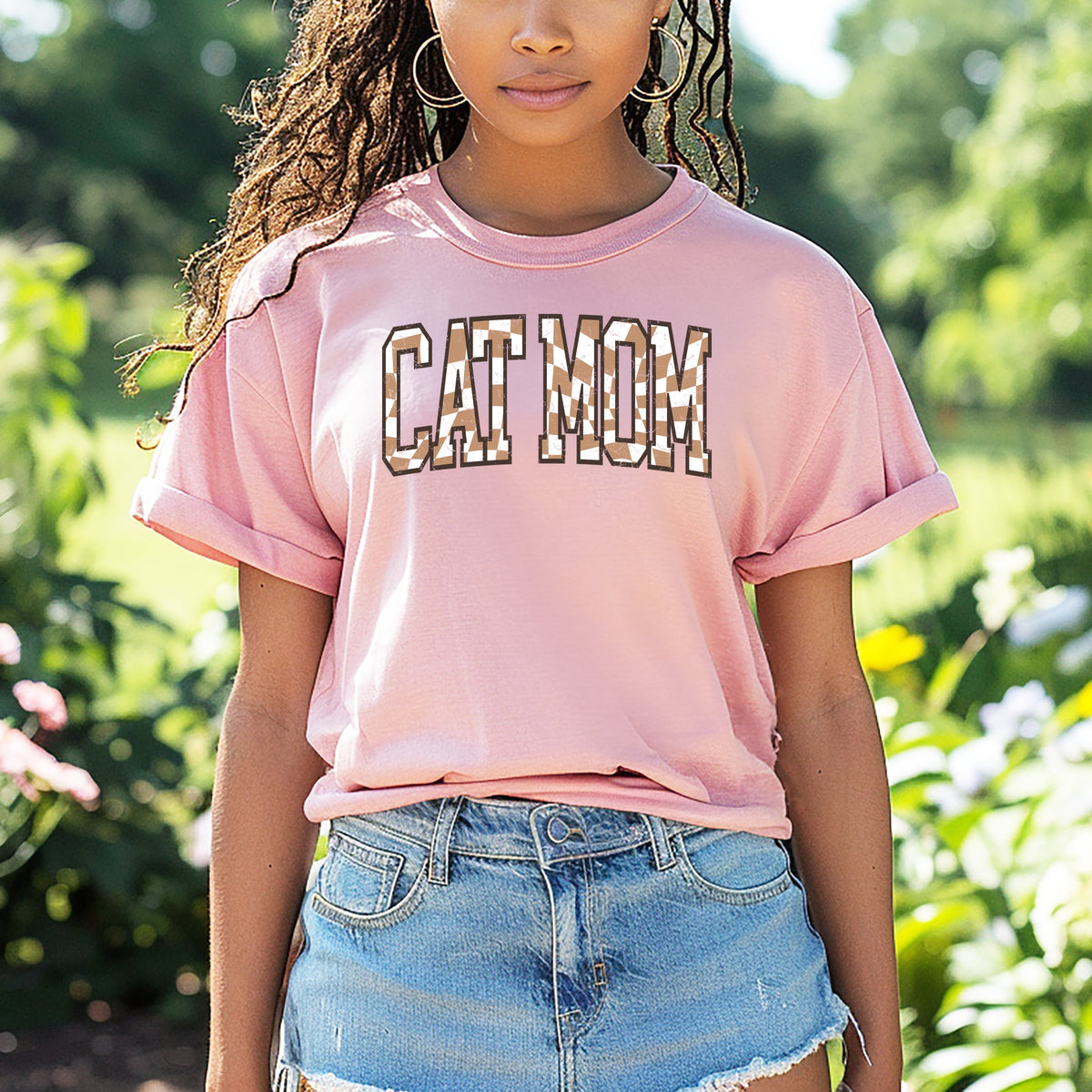 Cat Mom - Comfort Colors T-Shirt 