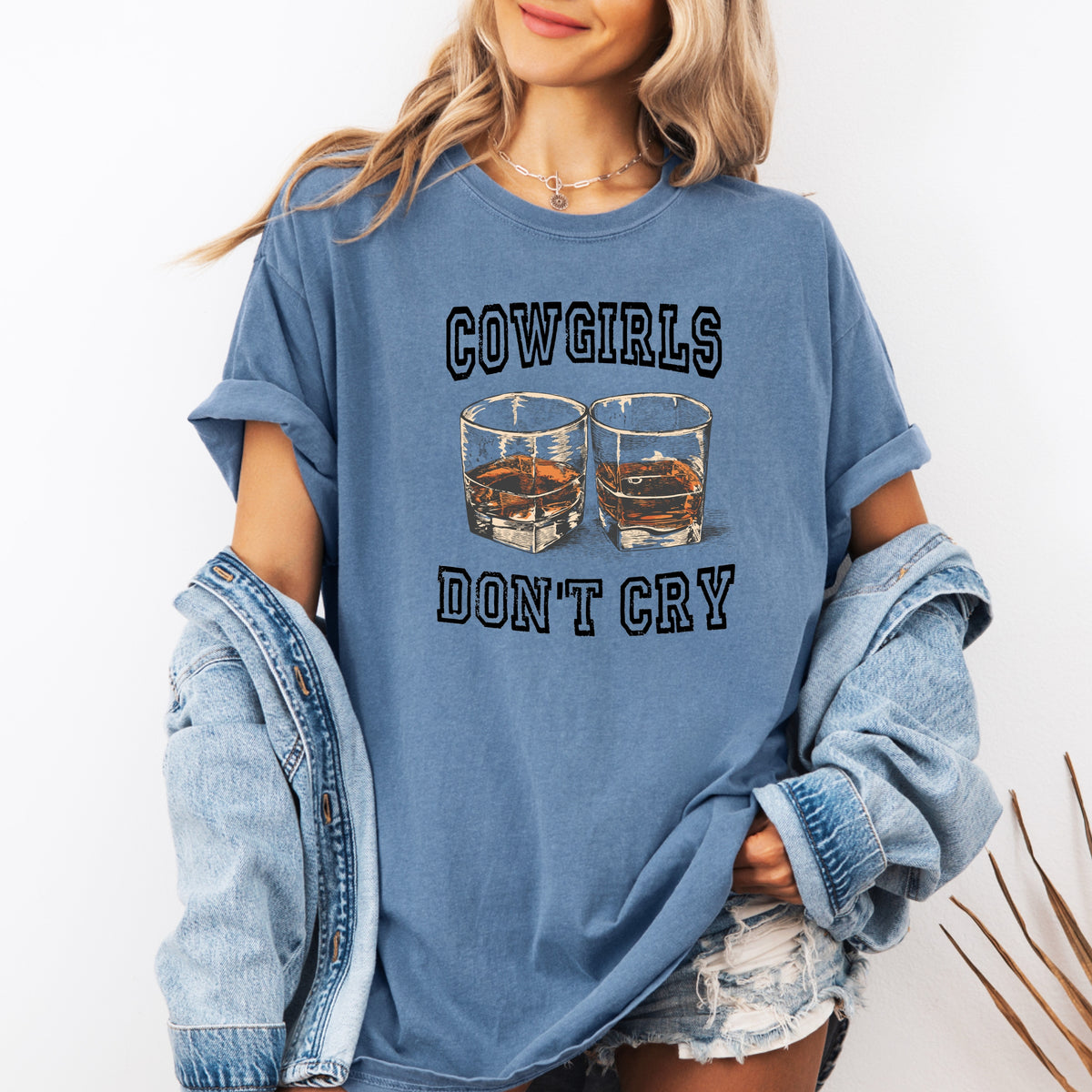 Cowgirls Don't Cry - Adult Comfort Colors T-Shirt