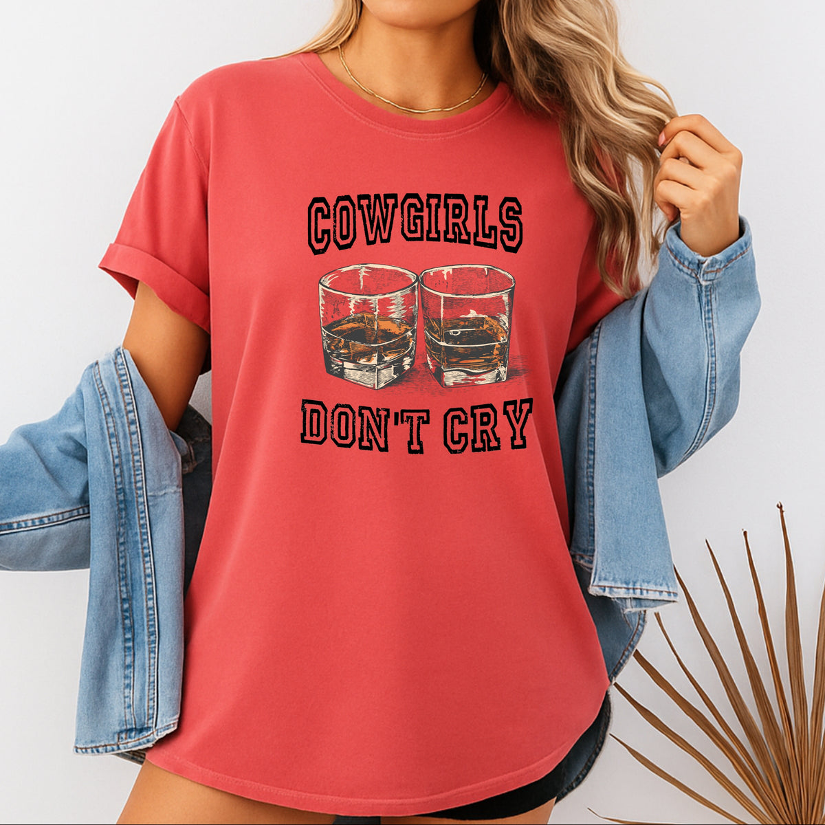 Cowgirls Don't Cry - Adult Comfort Colors T-Shirt