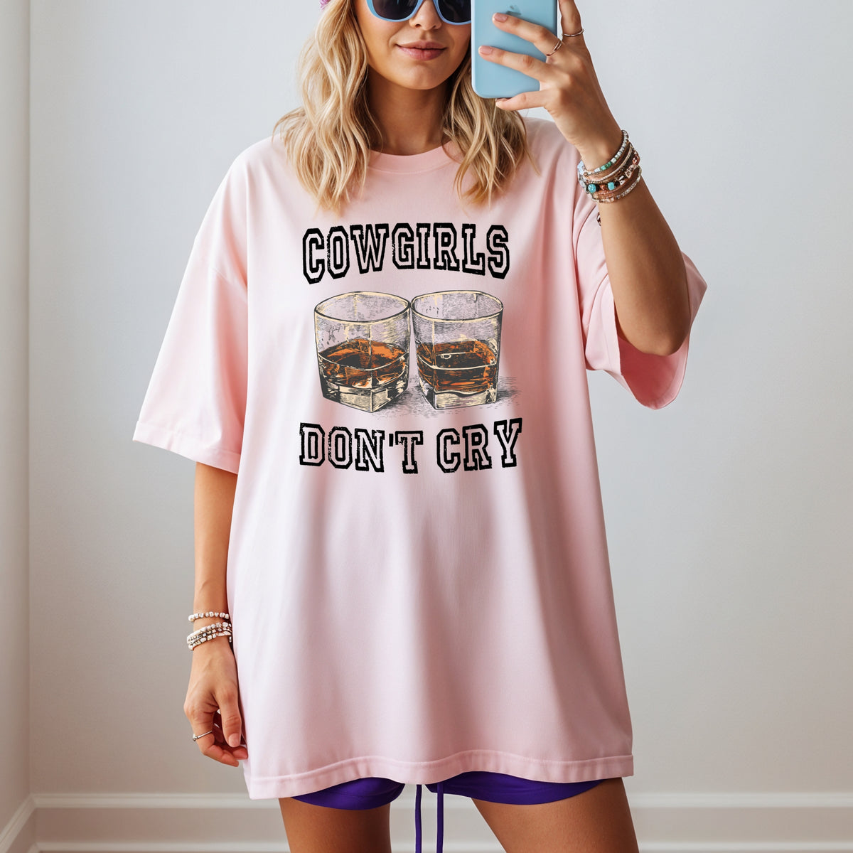 Cowgirls Don't Cry - Comfort Colors T-Shirt 