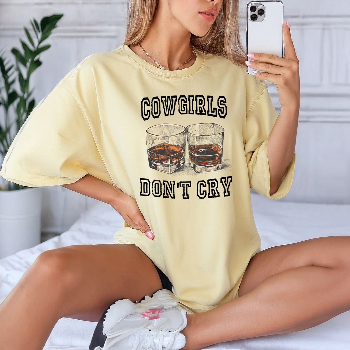 Cowgirls Don't Cry - Comfort Colors T-Shirt 