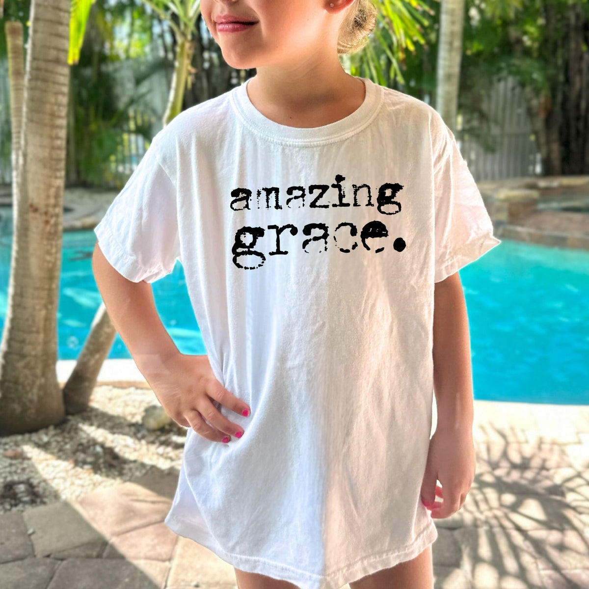 Amazing Grace - Youth Comfort Colors T-Shirt