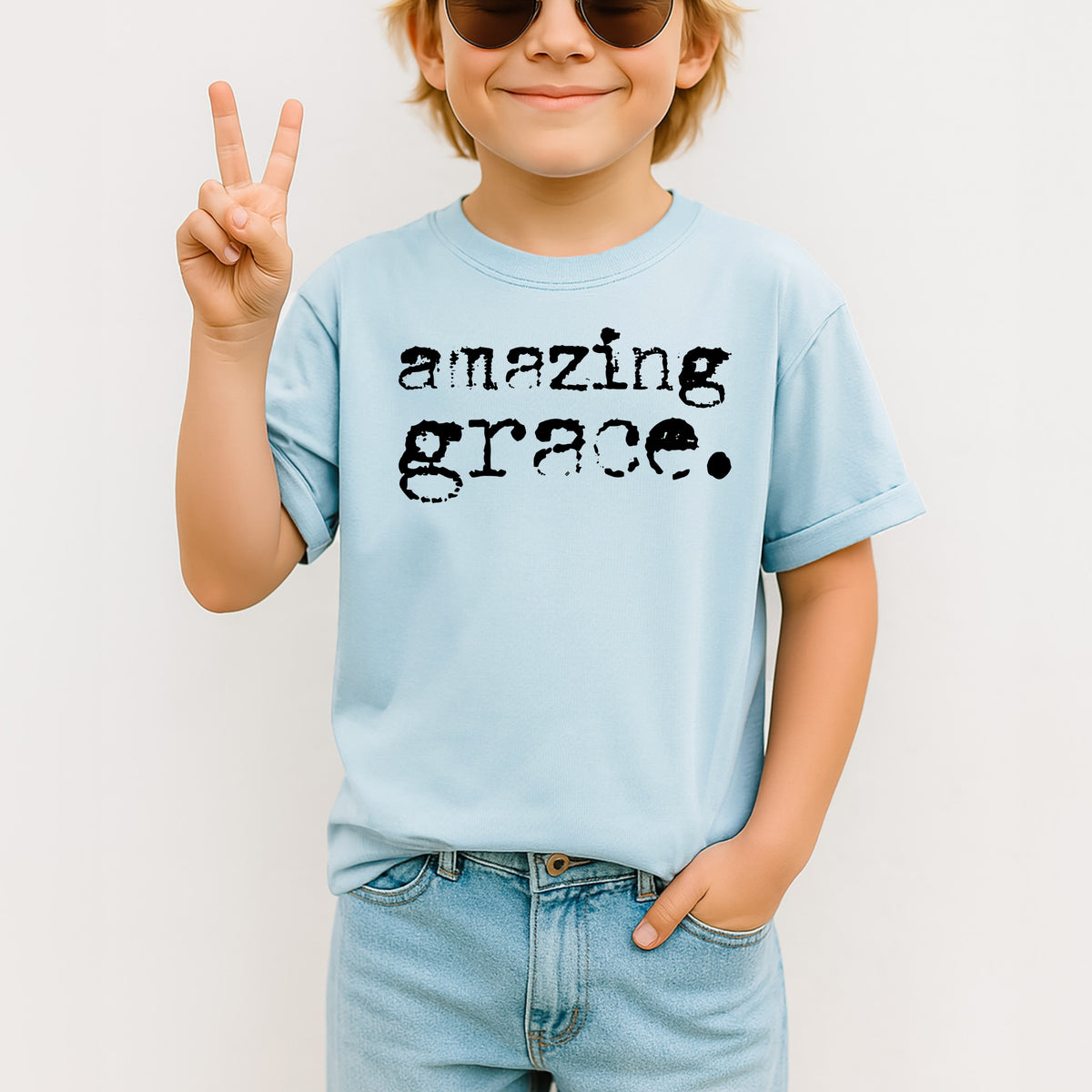 Amazing Grace Kids - Youth Comfort Colors T-Shirt