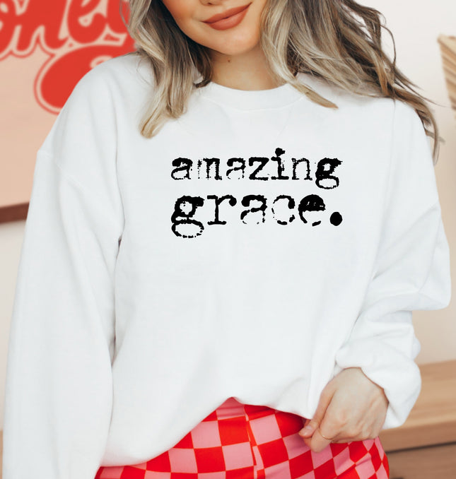 Amazing Grace - Adult Crewneck Sweatshirt