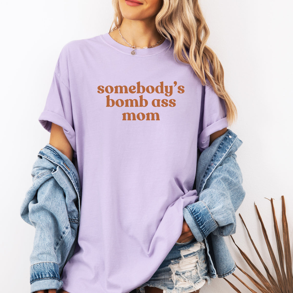 Somebody's Bomb Ass Mom - Adult Comfort Colors T-Shirt