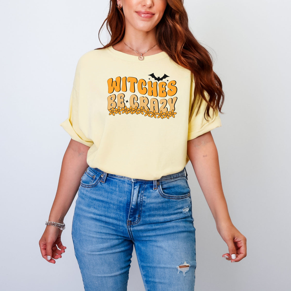 Witches Be Crazy Halloween - Adult Comfort Colors T-Shirt