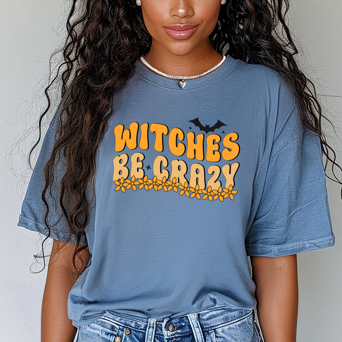 Witches Be Crazy Halloween - Adult Comfort Colors T-Shirt