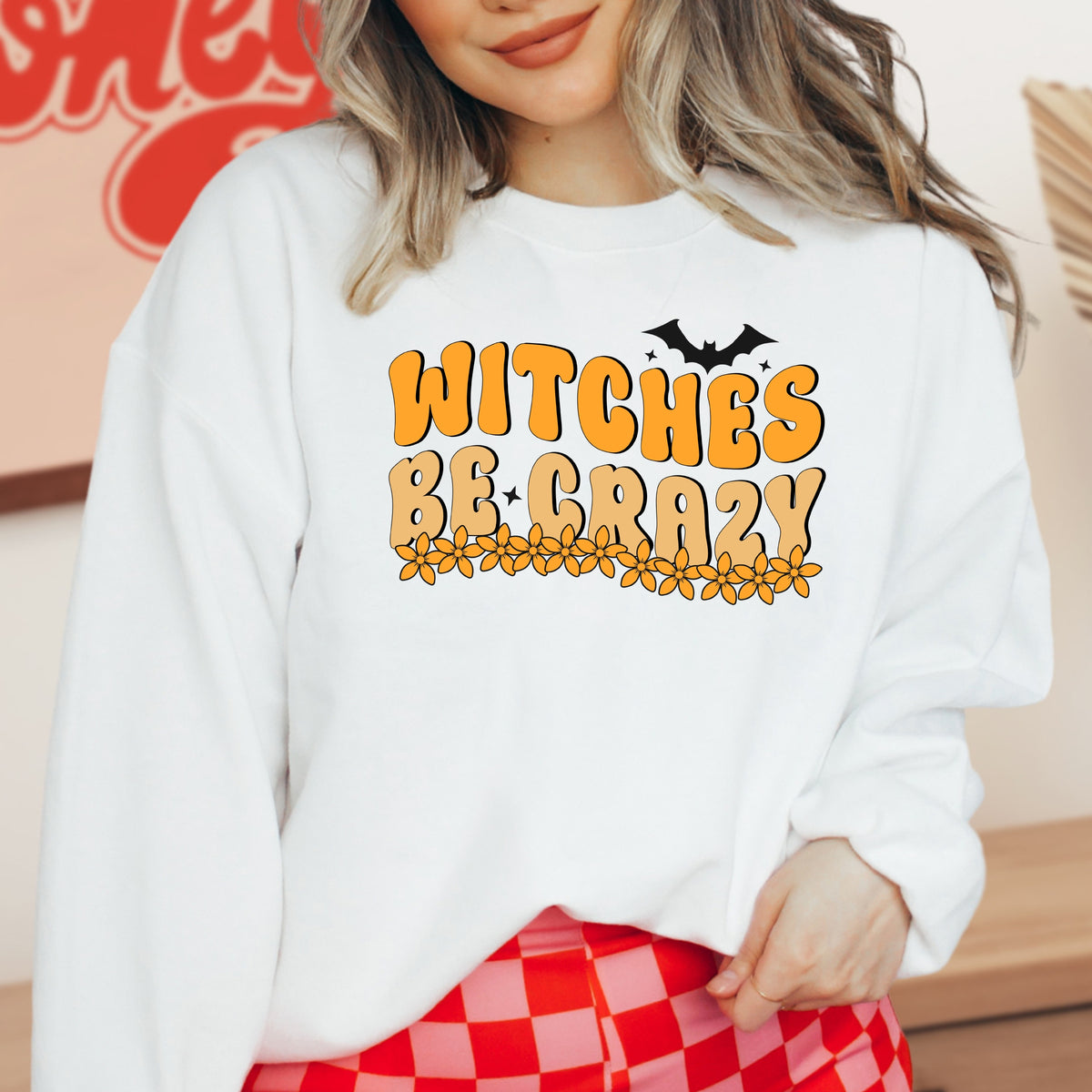Witches Be Crazy Halloween - Crewneck Sweatshirt