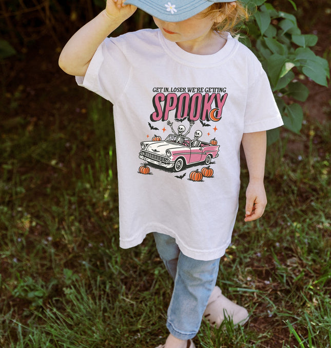 Get in loser we're getting spooky Printed Comfort Colors T-Shirt 