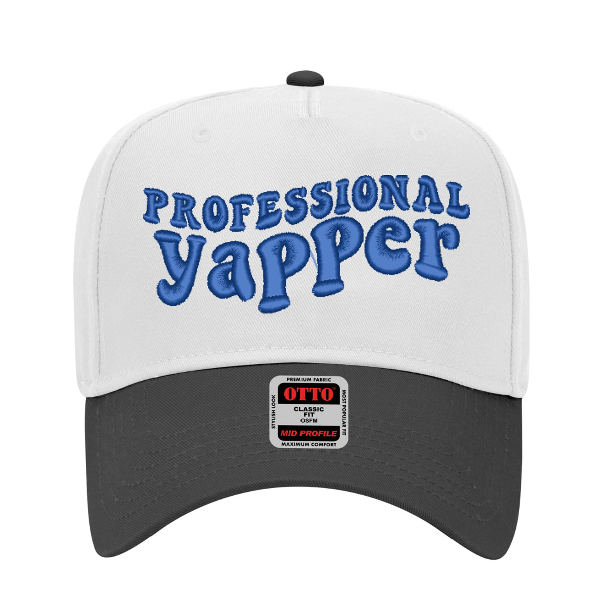 Professional Yapper Embroidered Hat - Trucker Hat