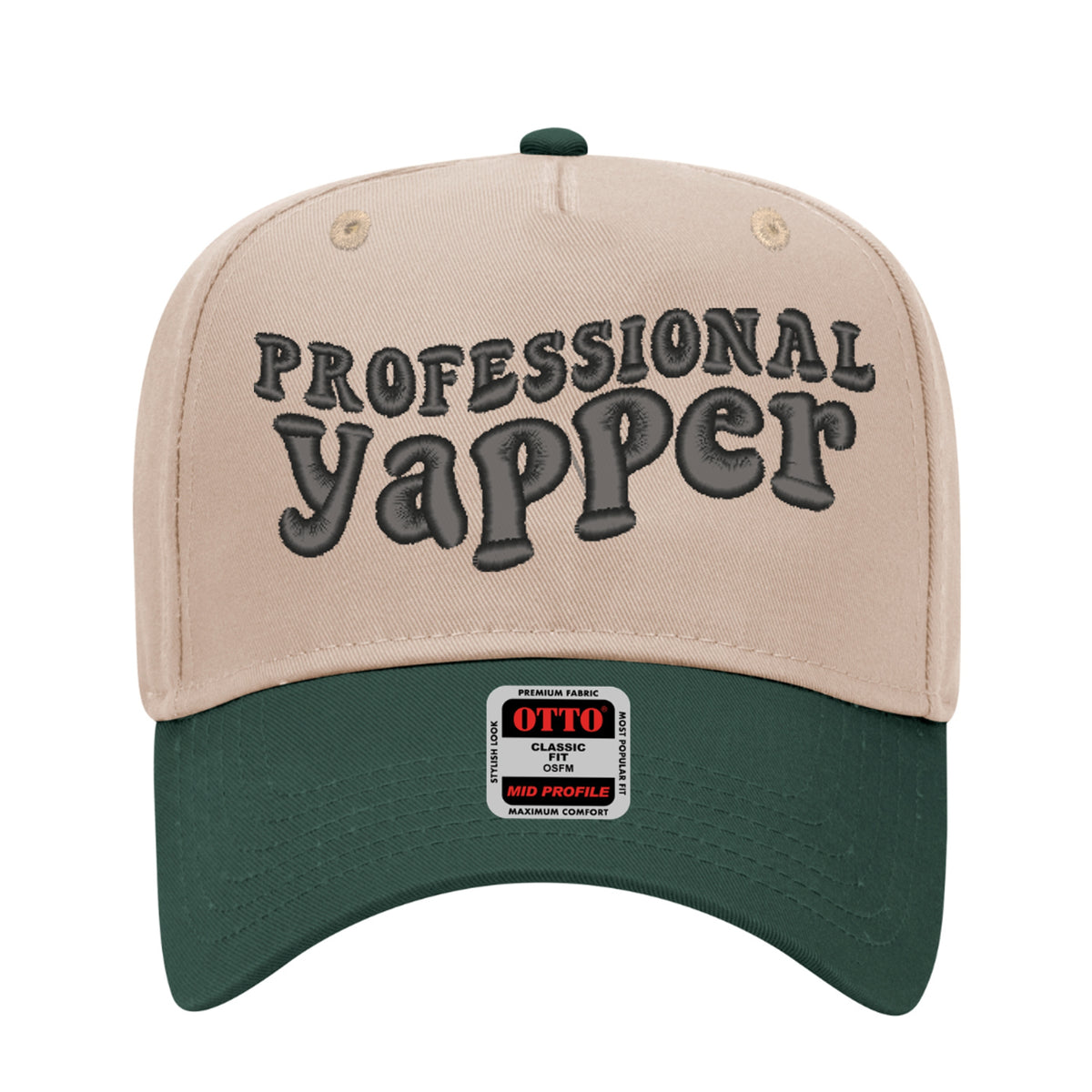 Professional Yapper Embroidered Hat - Trucker Hat