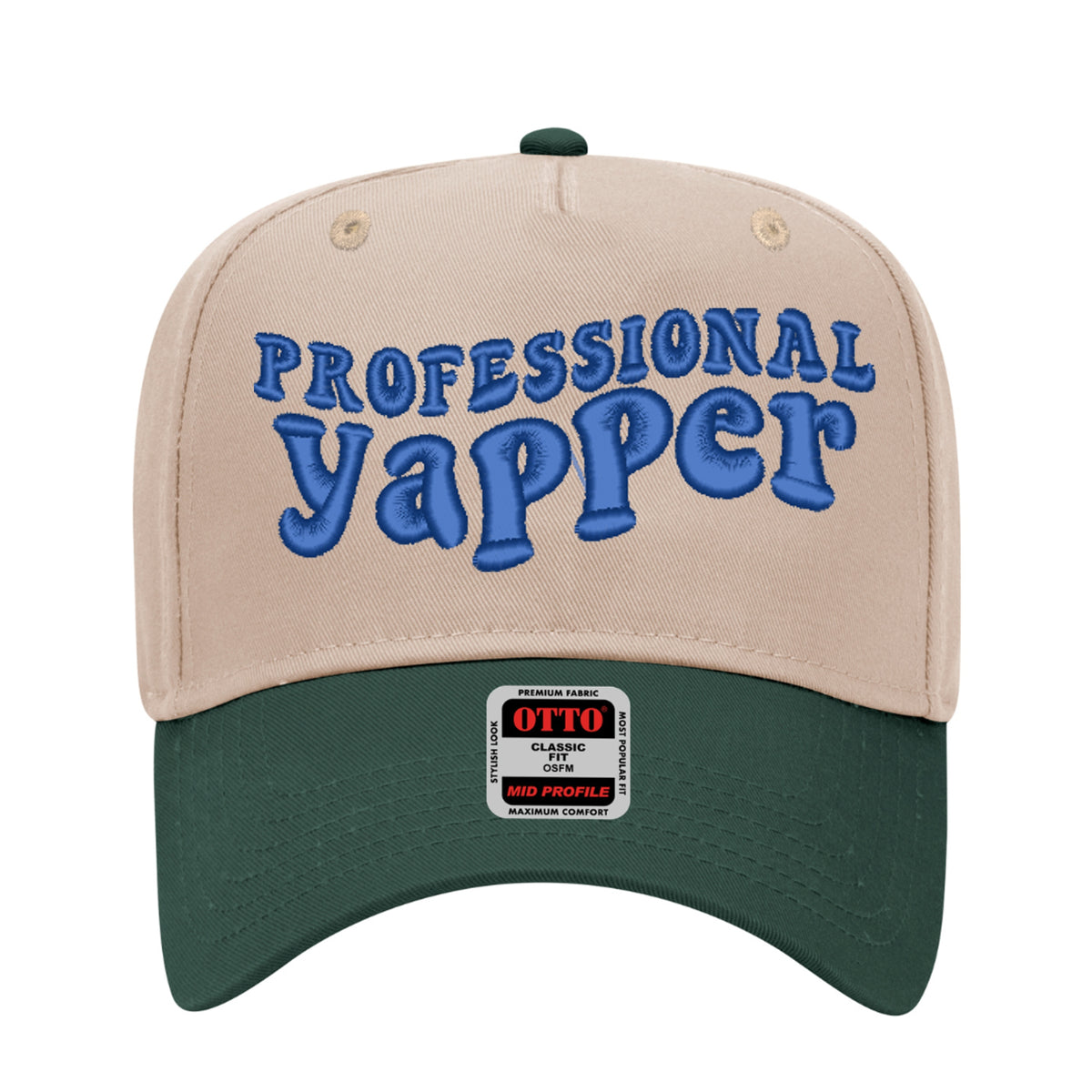 Professional Yapper Embroidered Hat - Trucker Hat