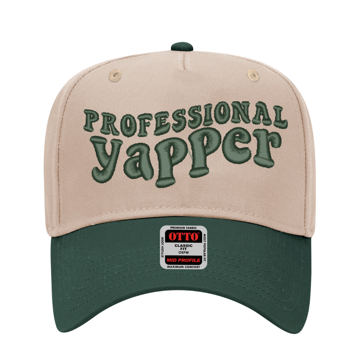 Professional Yapper Embroidered Hat - Trucker Hat