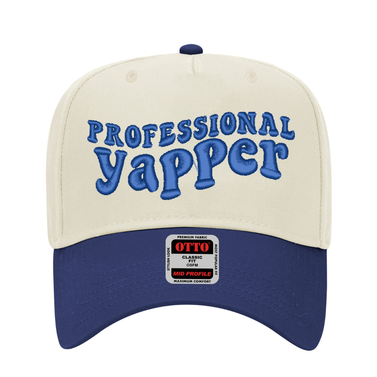 Professional Yapper Embroidered Hat - Trucker Hat