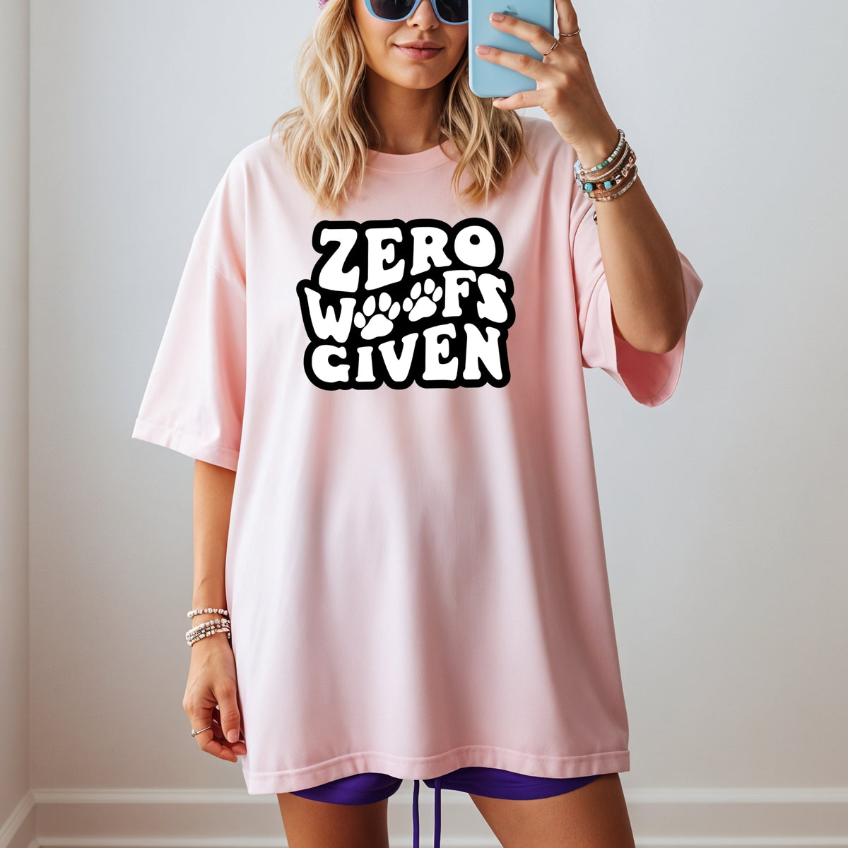 Zero Woofs Given - Adult Comfort Colors T-Shirt