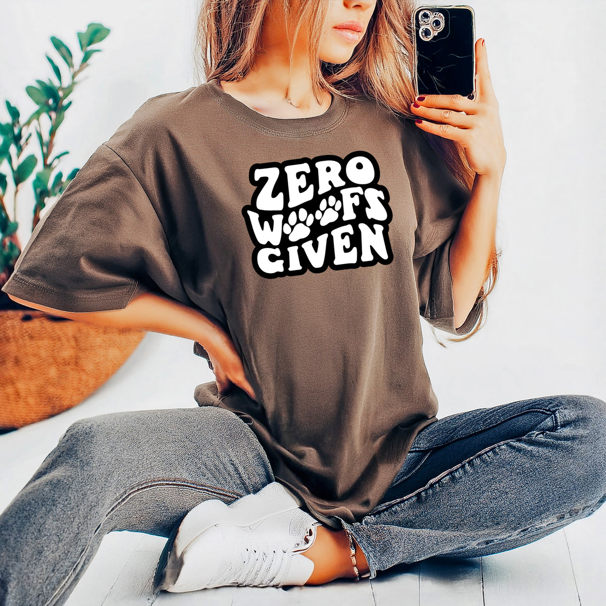 Zero Woofs Given - Adult Comfort Colors T-Shirt