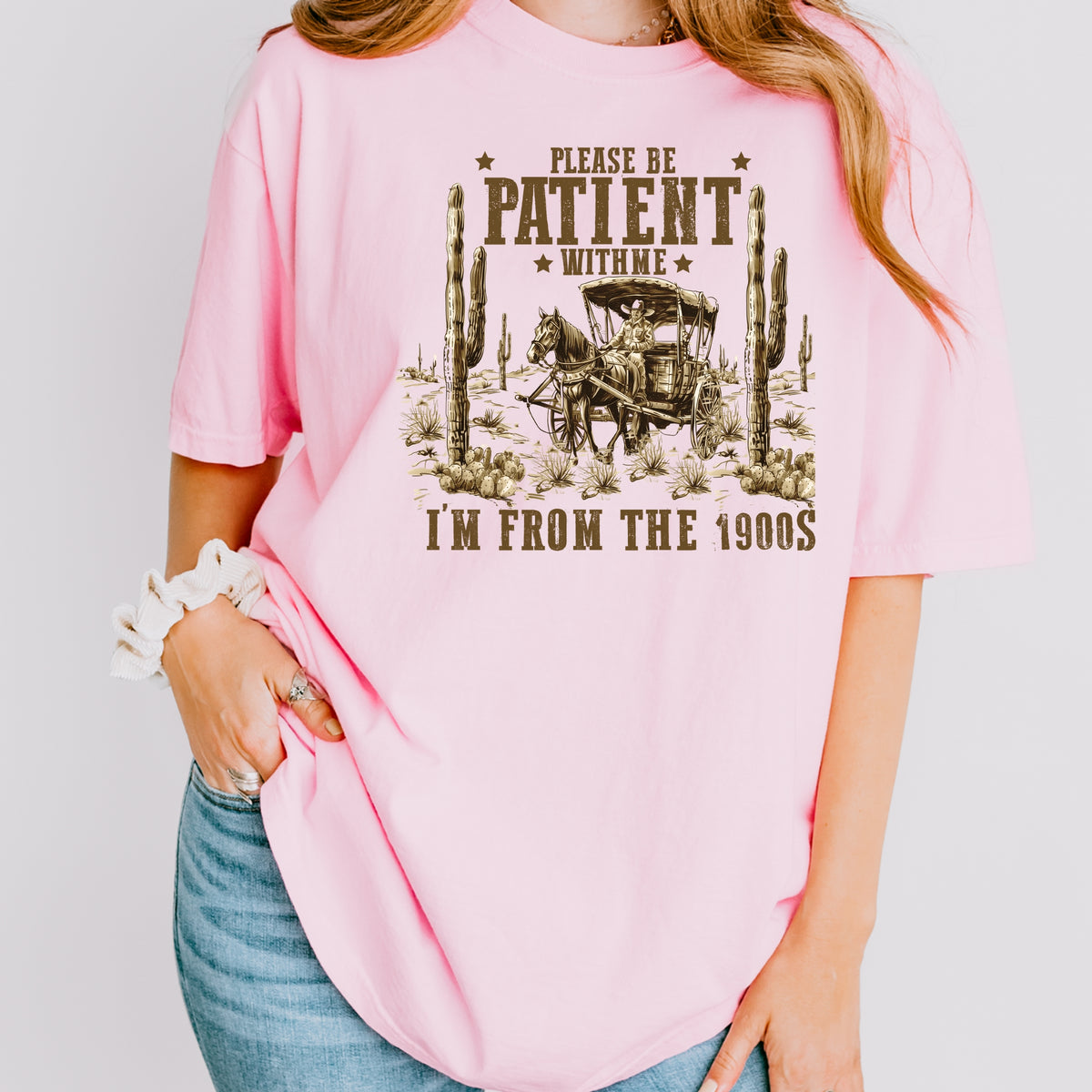 Please Be Patient With Me - Adult Comfort Colors T-Shirt