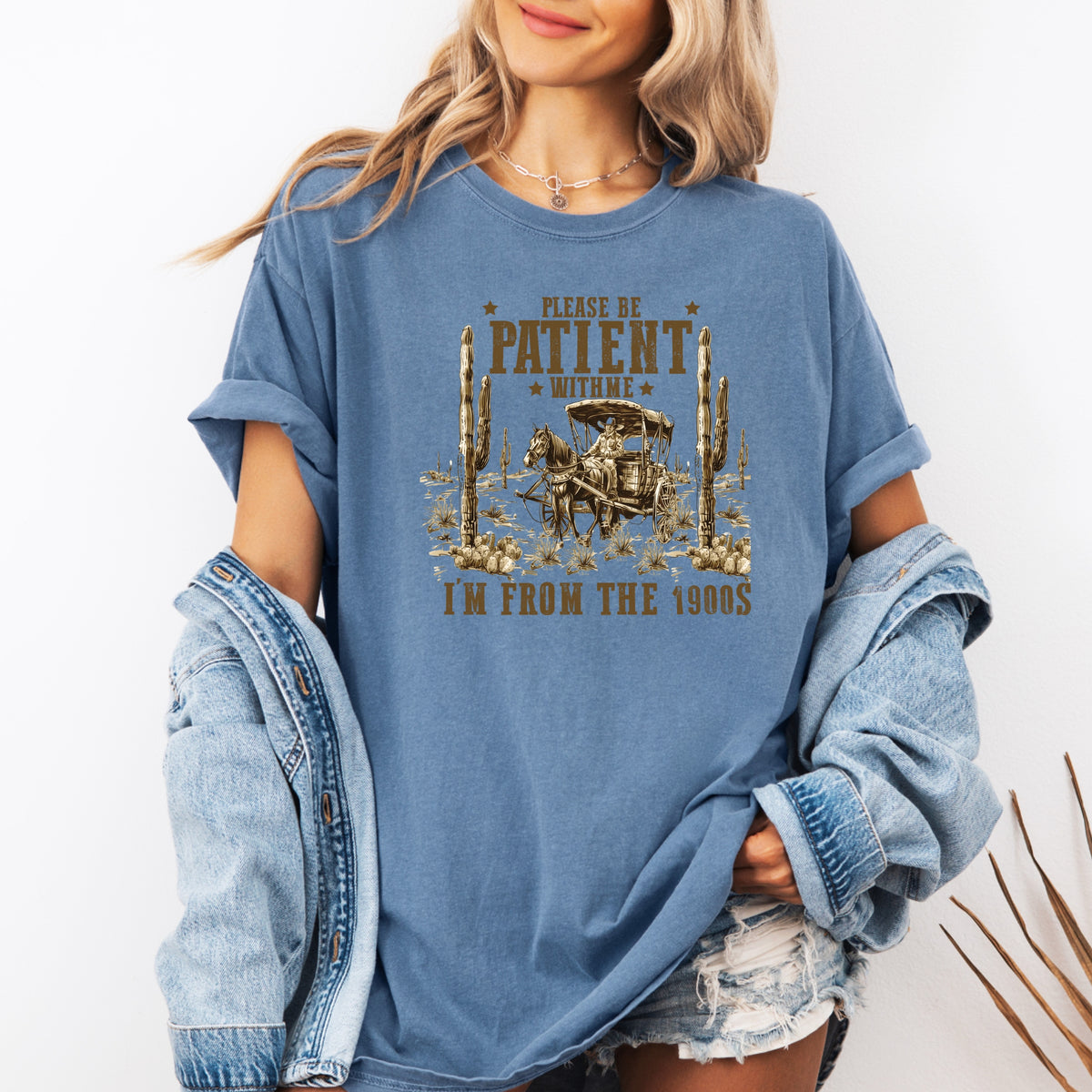 Please Be Patient With Me - Adult Comfort Colors T-Shirt