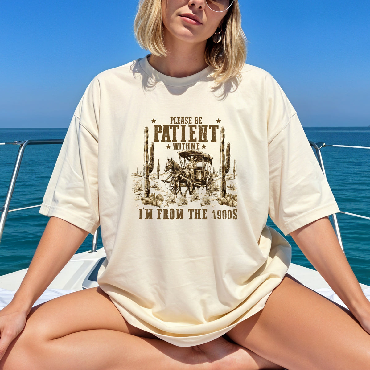 Please Be Patient With Me - Adult Comfort Colors T-Shirt