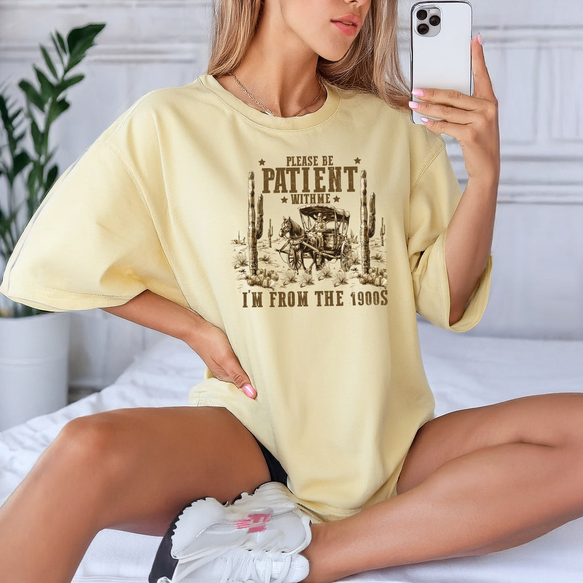 Please Be Patient With Me - Adult Comfort Colors T-Shirt