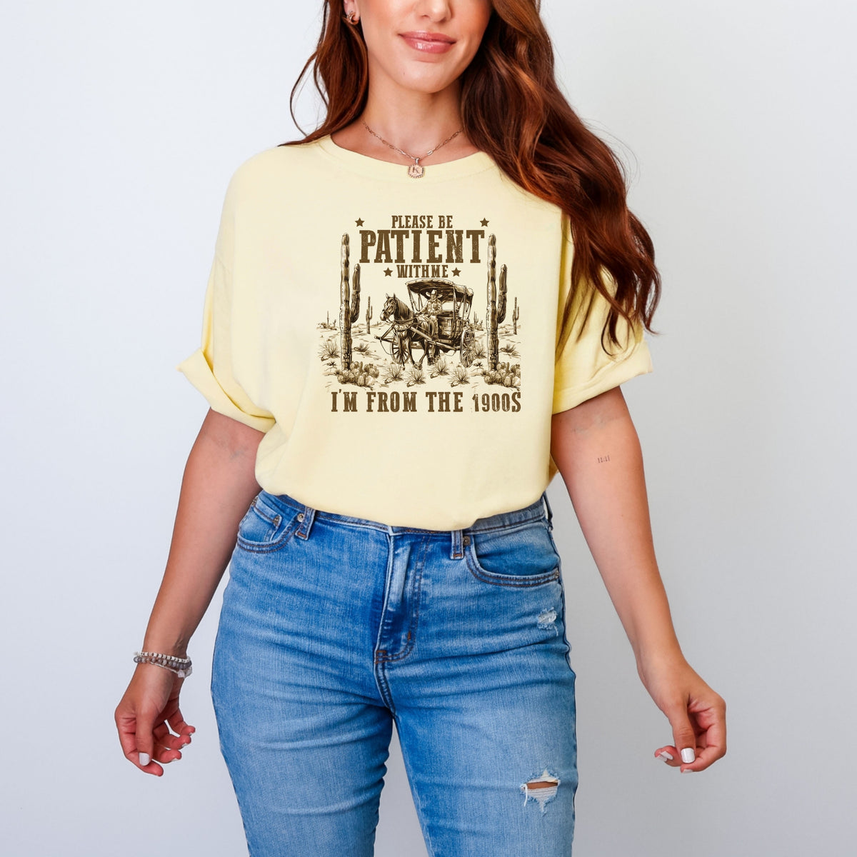 Please Be Patient With Me - Adult Comfort Colors T-Shirt