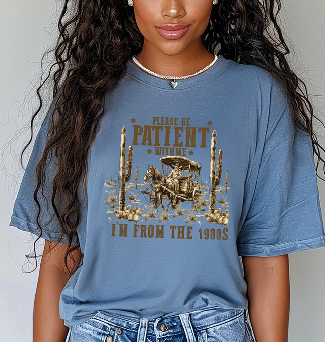 Please Be Patient With Me - Adult Comfort Colors T-Shirt