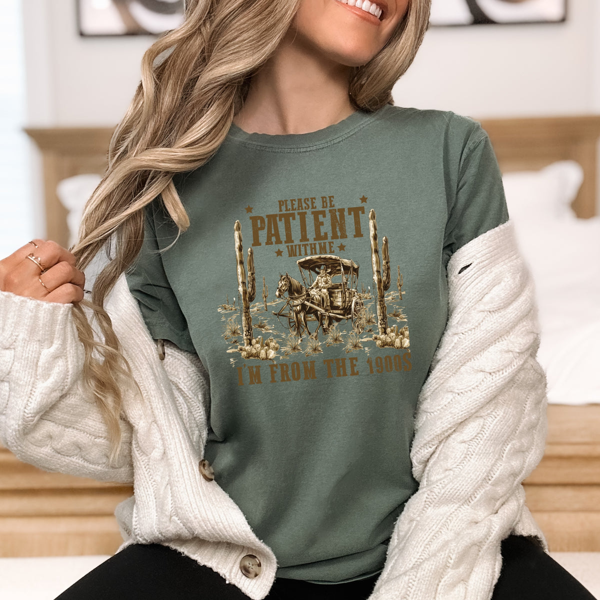 Please Be Patient With Me - Adult Comfort Colors T-Shirt