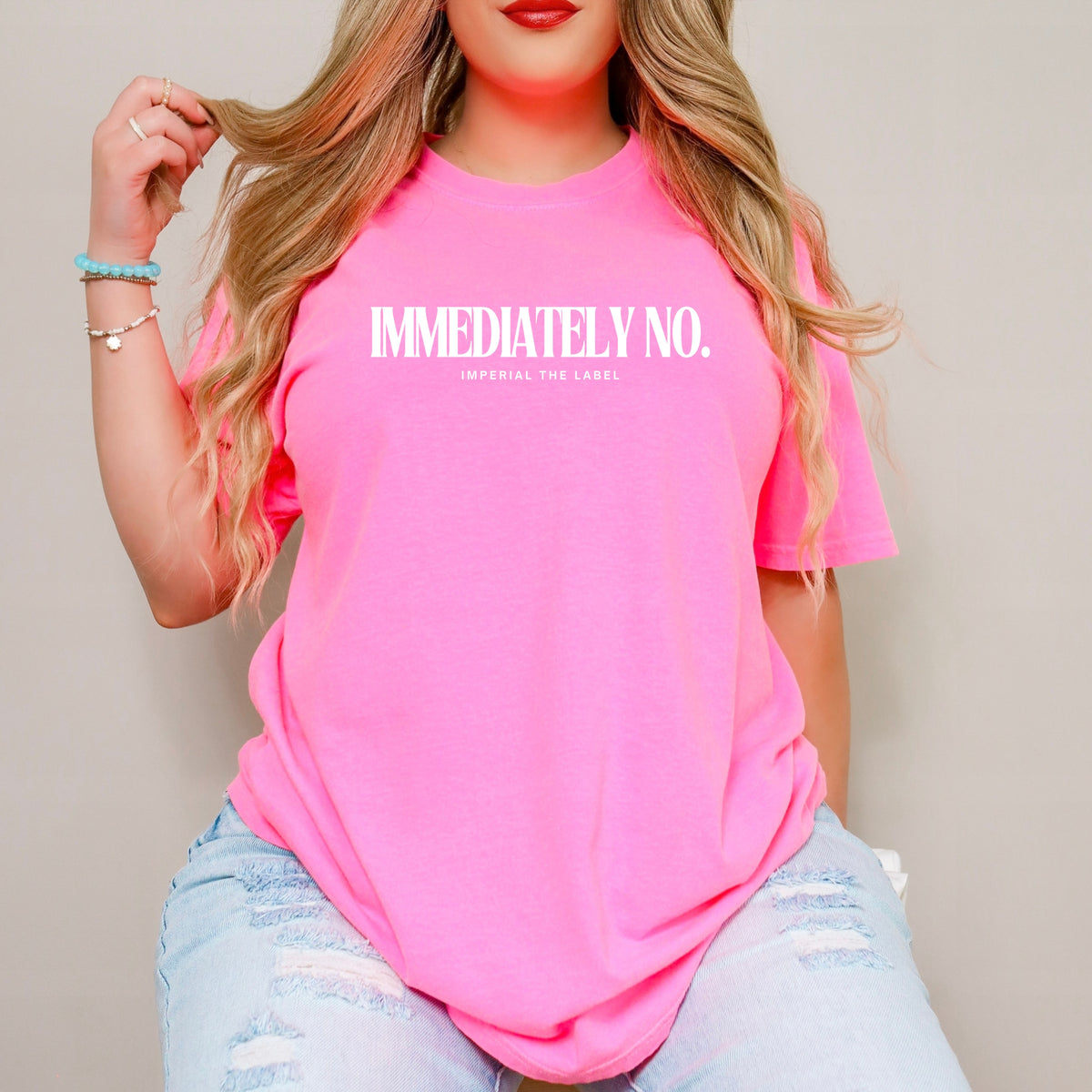 Immediately No - Adult Comfort Colors T-Shirt