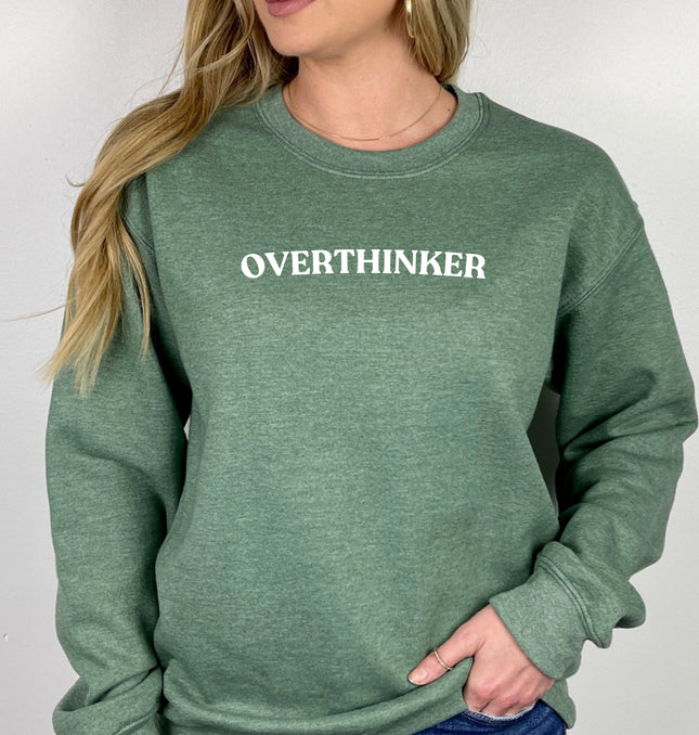 Overthinker - Adult Crewneck Sweatshirt