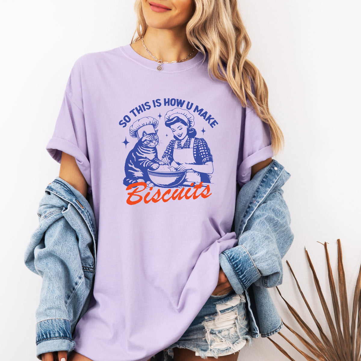 So This Is How You Make Biscuits - Adult Comfort Colors T-Shirt