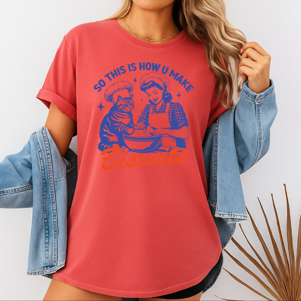 So This Is How You Make Biscuits - Adult Comfort Colors T-Shirt