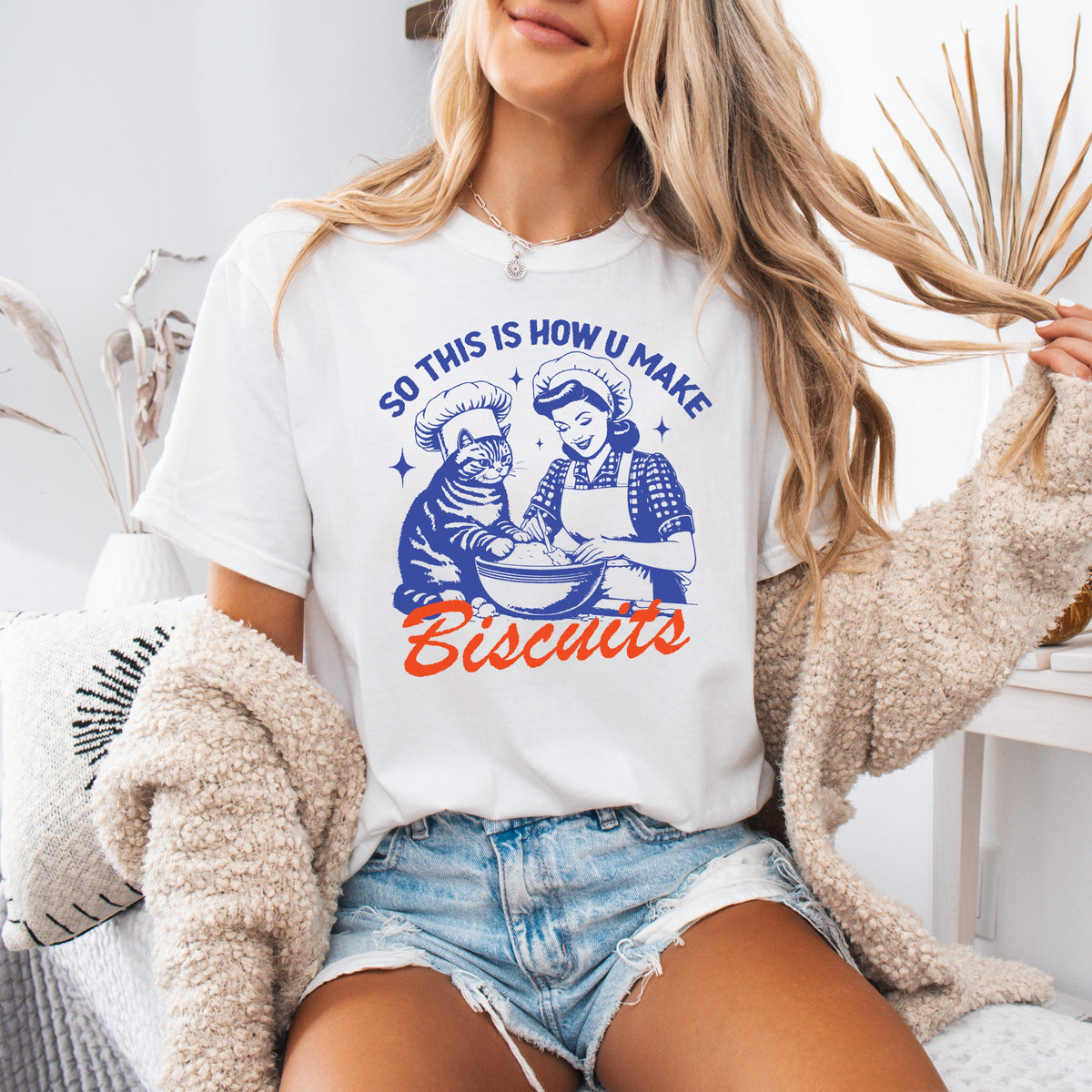 So This Is How You Make Biscuits - Adult Comfort Colors T-Shirt