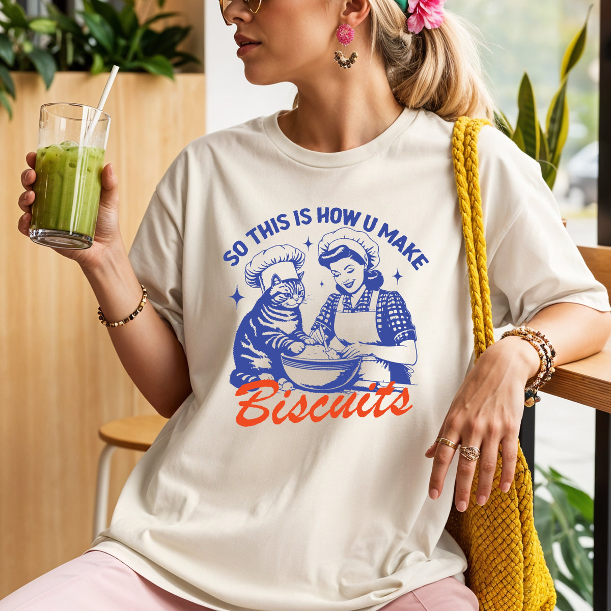 So This Is How You Make Biscuits - Adult Comfort Colors T-Shirt